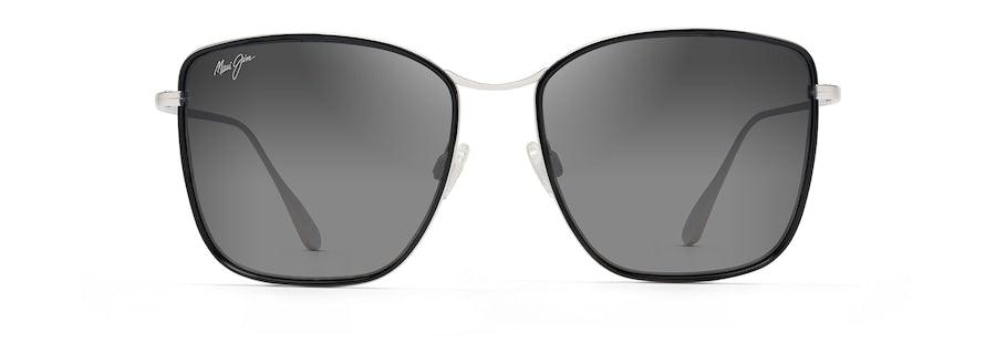 Maui Jim | Tiger Lily | Gloss Black With Silver - iKANDi Sunglasses