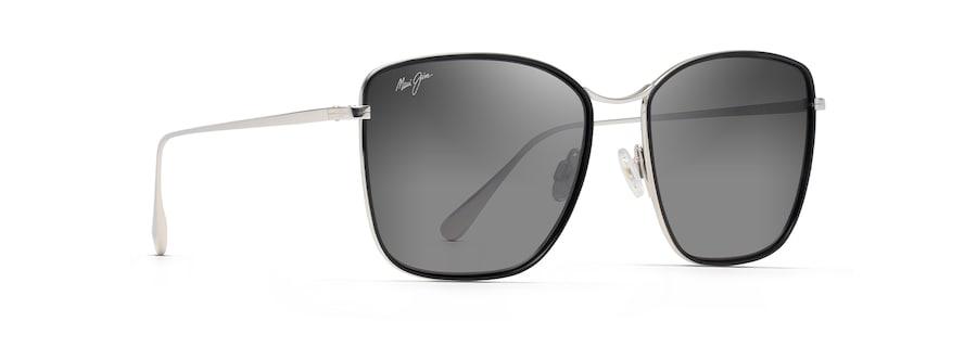 Maui Jim | Tiger Lily | Gloss Black With Silver - iKANDi Sunglasses