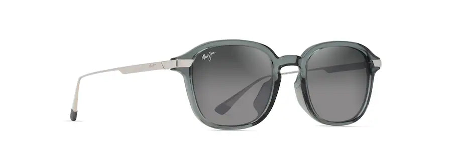 Maui Jim | Kaouo AF | Shiny Transparent Grey Silver