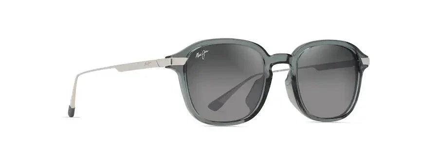 Maui Jim | Kaouo AF | Shiny Transparent Grey Silver - iKANDi Sunglasses