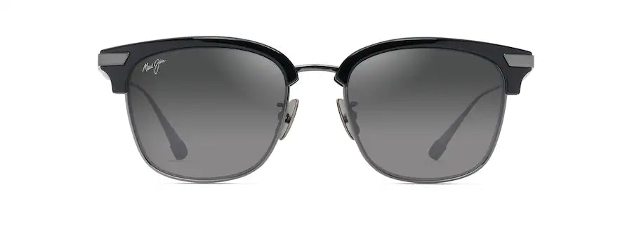 Maui Jim | Kalaunu AF | Shiny Black With Dark Silver