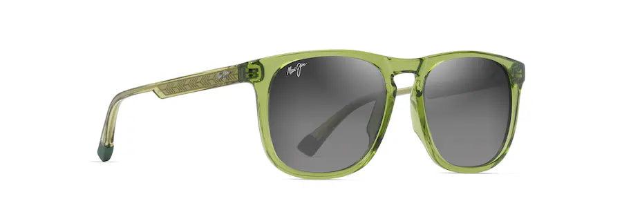 Maui Jim | Kupaa | Shiny Transparent Grass Green - iKANDi Sunglasses