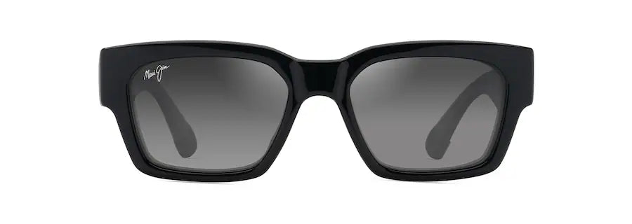 Maui Jim | Kenui | Shiny Black With Transparent Light Grey