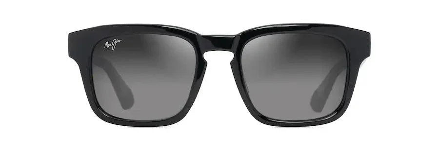 Maui Jim | Maluhia | Shiny Black With Transparent Light Grey - iKANDi Sunglasses