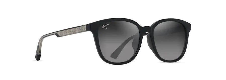 Maui Jim | Kuikahi | Shiny Black With Transparent Light Grey - iKANDi Sunglasses