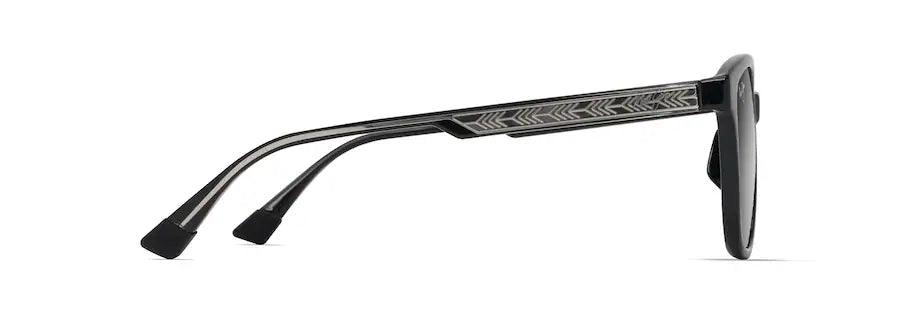 Maui Jim | Kuikahi | Shiny Black With Transparent Light Grey - iKANDi Sunglasses