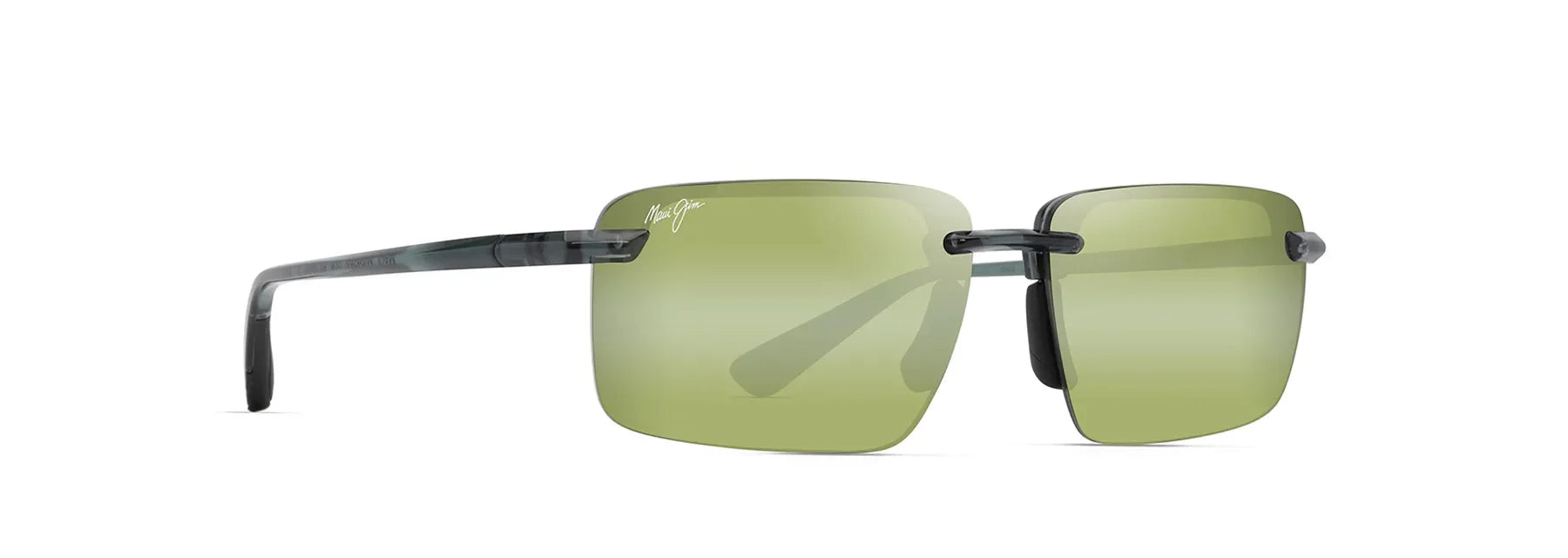 Maui Jim Laulima Shiny Trans Foliage Green