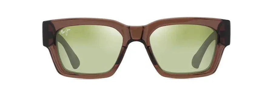 Maui Jim | Kenui | Shiny Transparent Light Brown - iKANDi Sunglasses