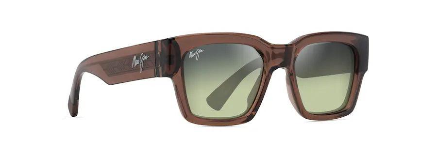 Maui Jim | Kenui | Shiny Transparent Light Brown - iKANDi Sunglasses