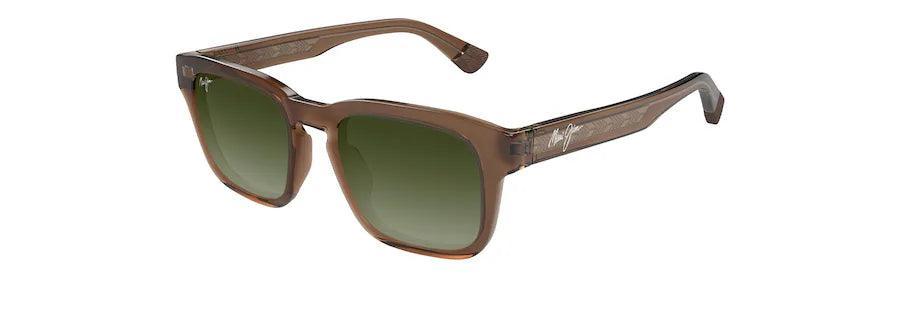 Maui Jim | Maluhia | Shiny Transparent Light Brown - iKANDi Sunglasses