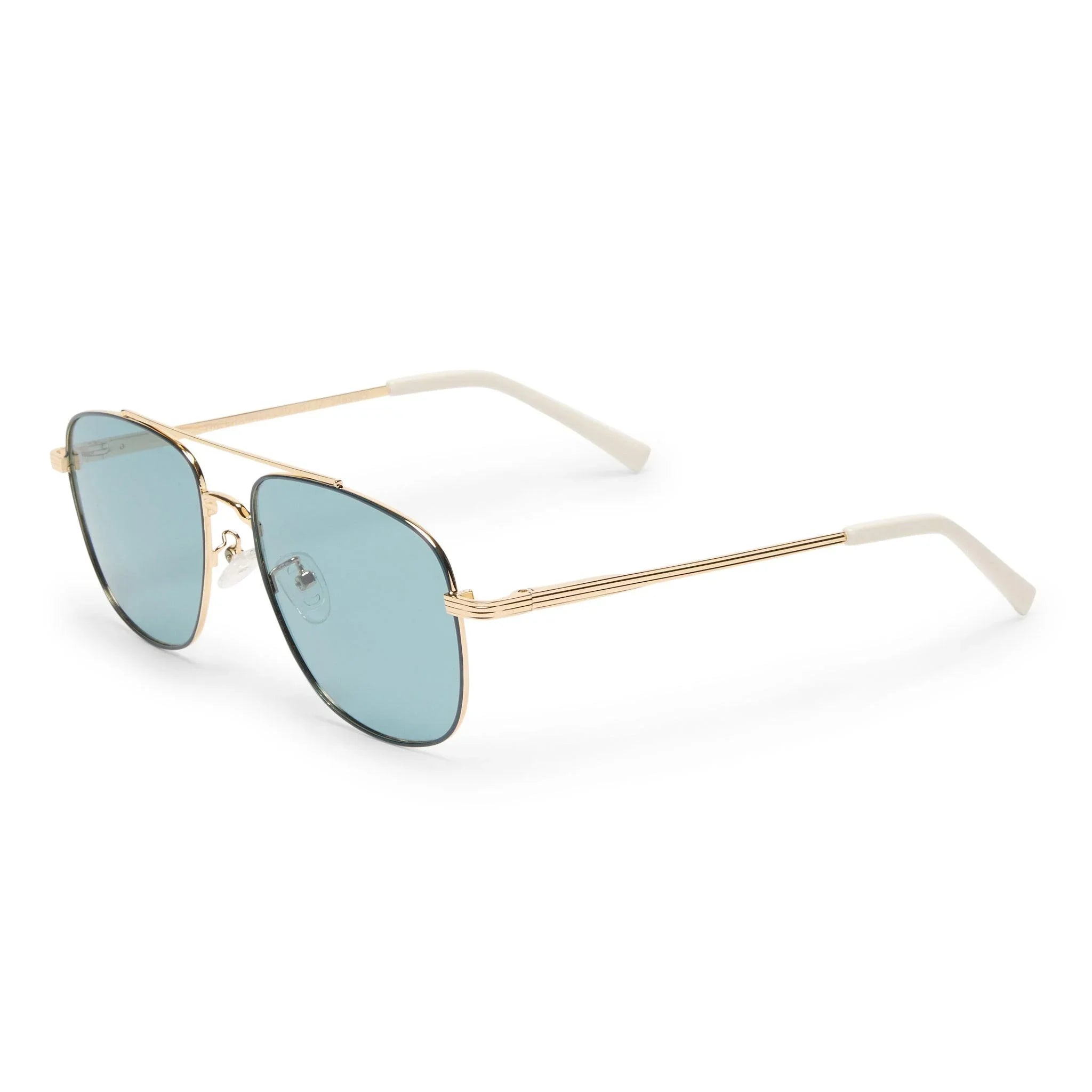 Le Specs | The Charmer | Gold/Seafoam - iKANDi Sunglasses