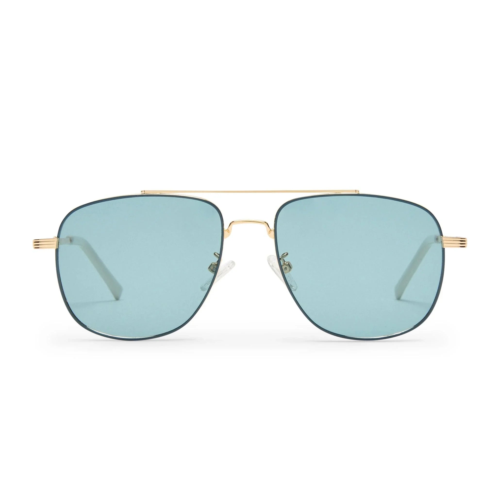 Le Specs | The Charmer | Gold/Seafoam - iKANDi Sunglasses