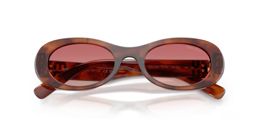 Miu Miu | 06ZS | Striped Tobacco