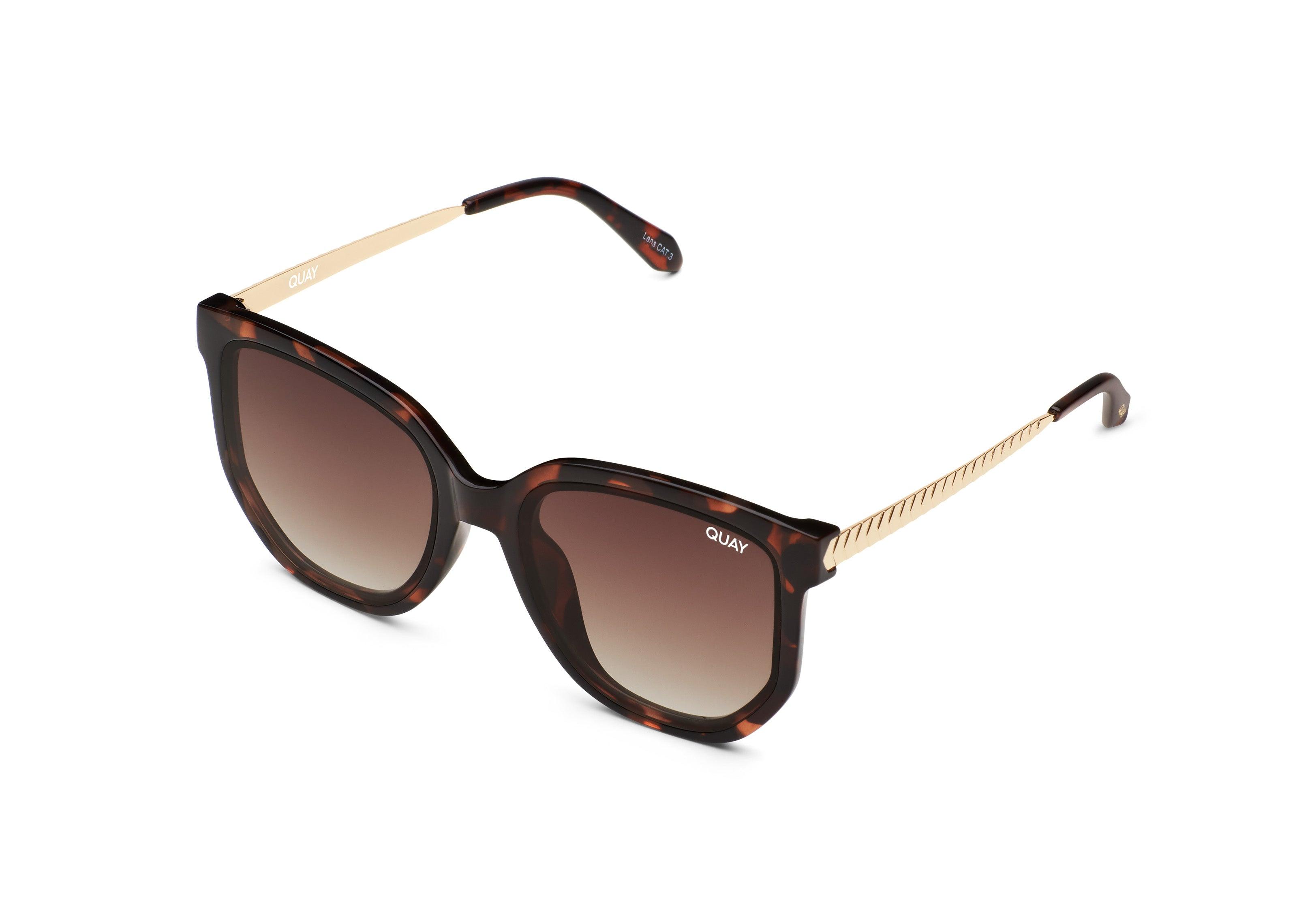 Quay | Coffee Run | Tort Polarised - iKANDi Sunglasses