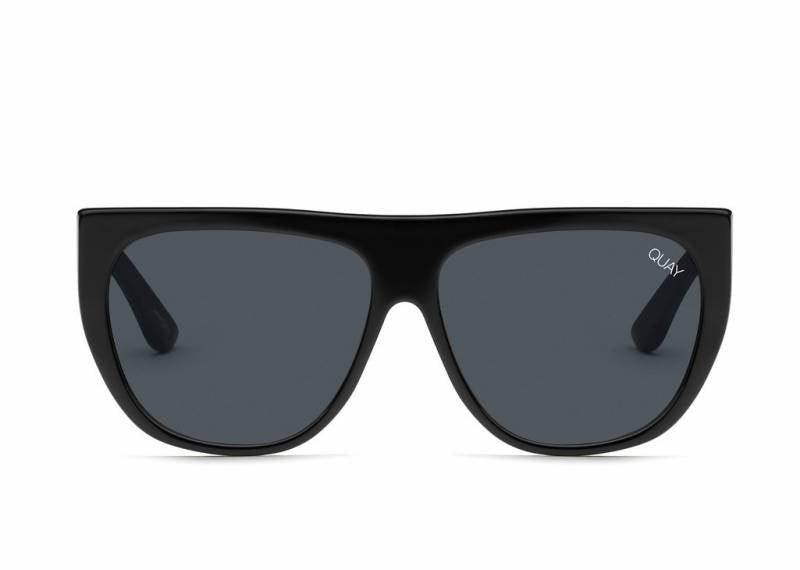 Quay | Drama By Day | Black/Smoke - iKANDi Sunglasses