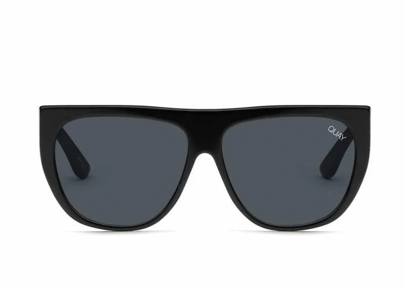 Quay | Drama By Day | Black/Smoke - iKANDi Sunglasses