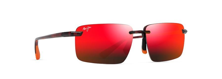 Maui Jim | Laulima | Shiny Red Havana - iKANDi Sunglasses