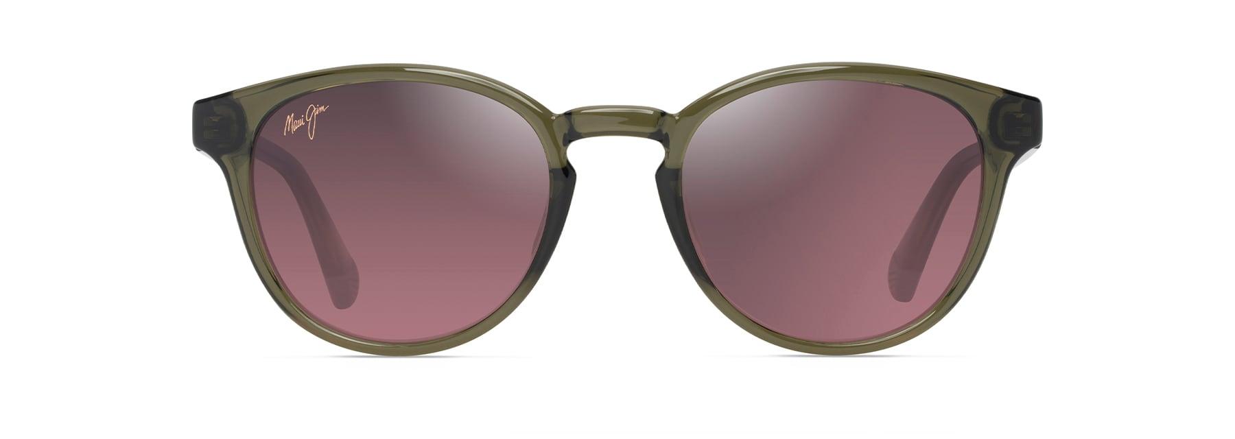 Maui Jim | HieHie | Shiny Transparent Green - iKANDi Sunglasses