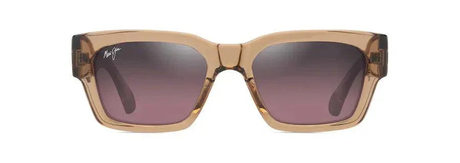 Maui Jim | Kenui | Shiny Transparent Light Pink - iKANDi Sunglasses