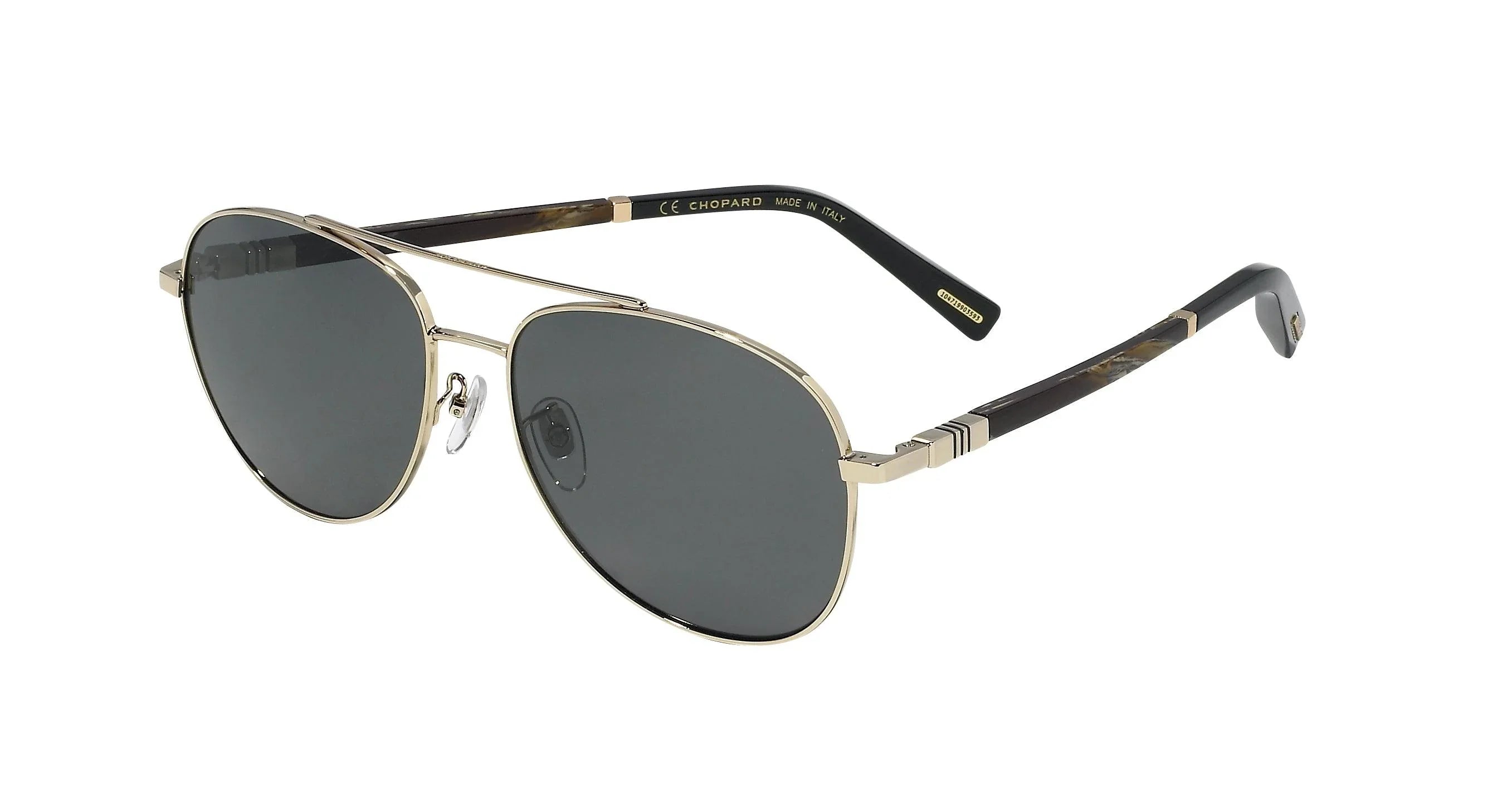 Chopard | SCHF22 | Shiny Rose Gold/Grey - iKANDi Sunglasses