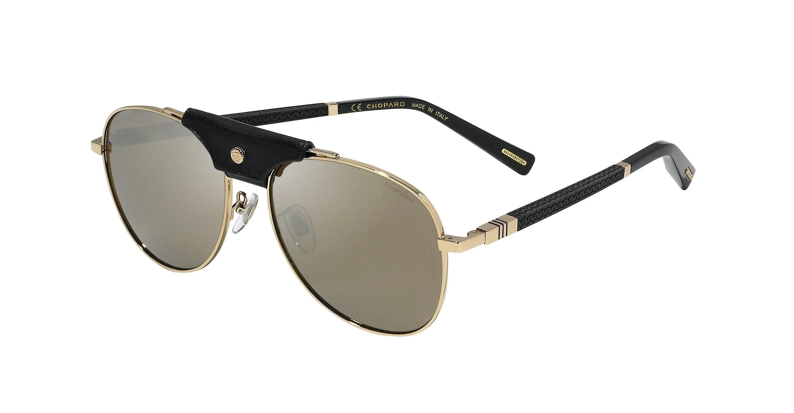 Chopard | SCHF22 | Shiny Rose Gold/Mirrored - iKANDi Sunglasses