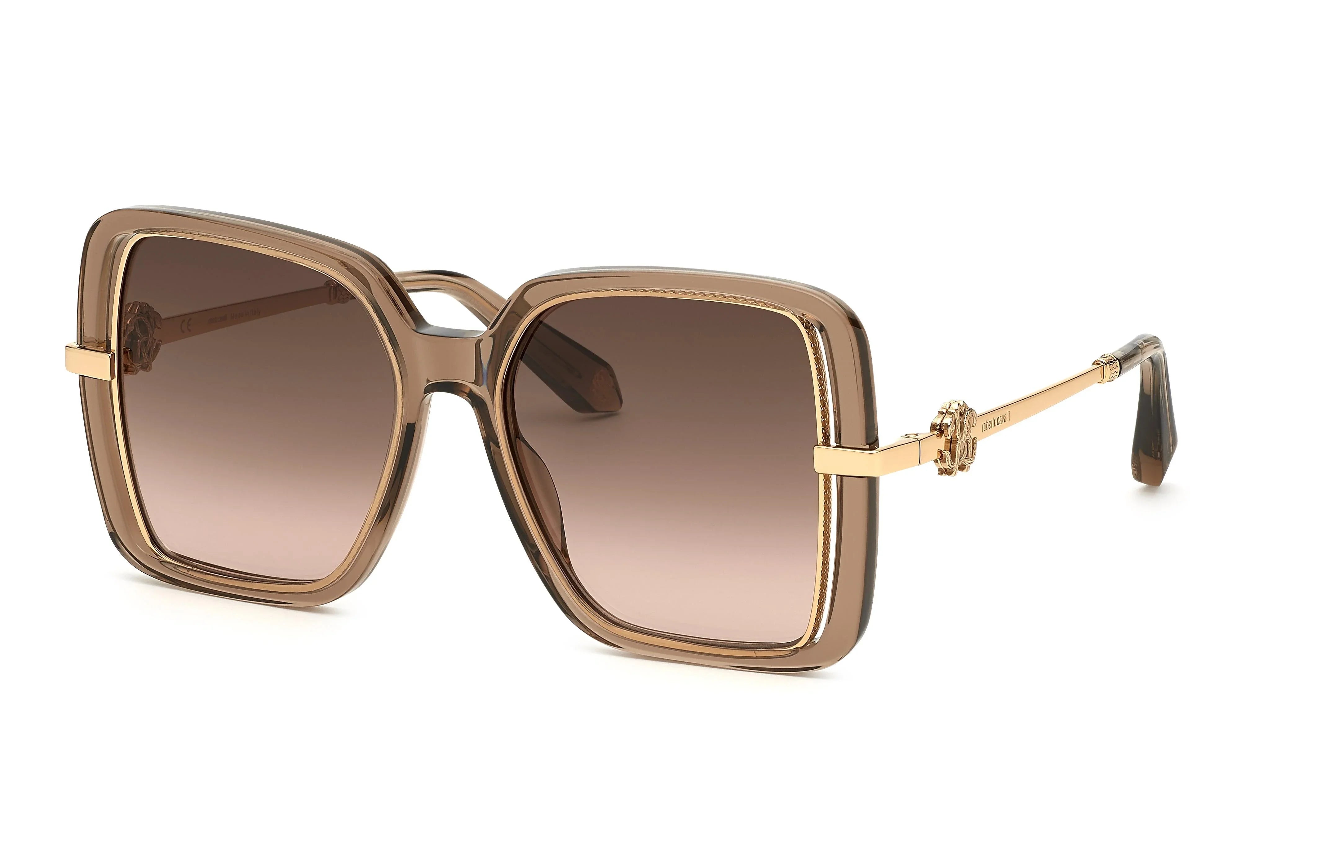 Roberto Cavalli | 007 | Shiny Transparent Dove Grey - iKANDi Sunglasses
