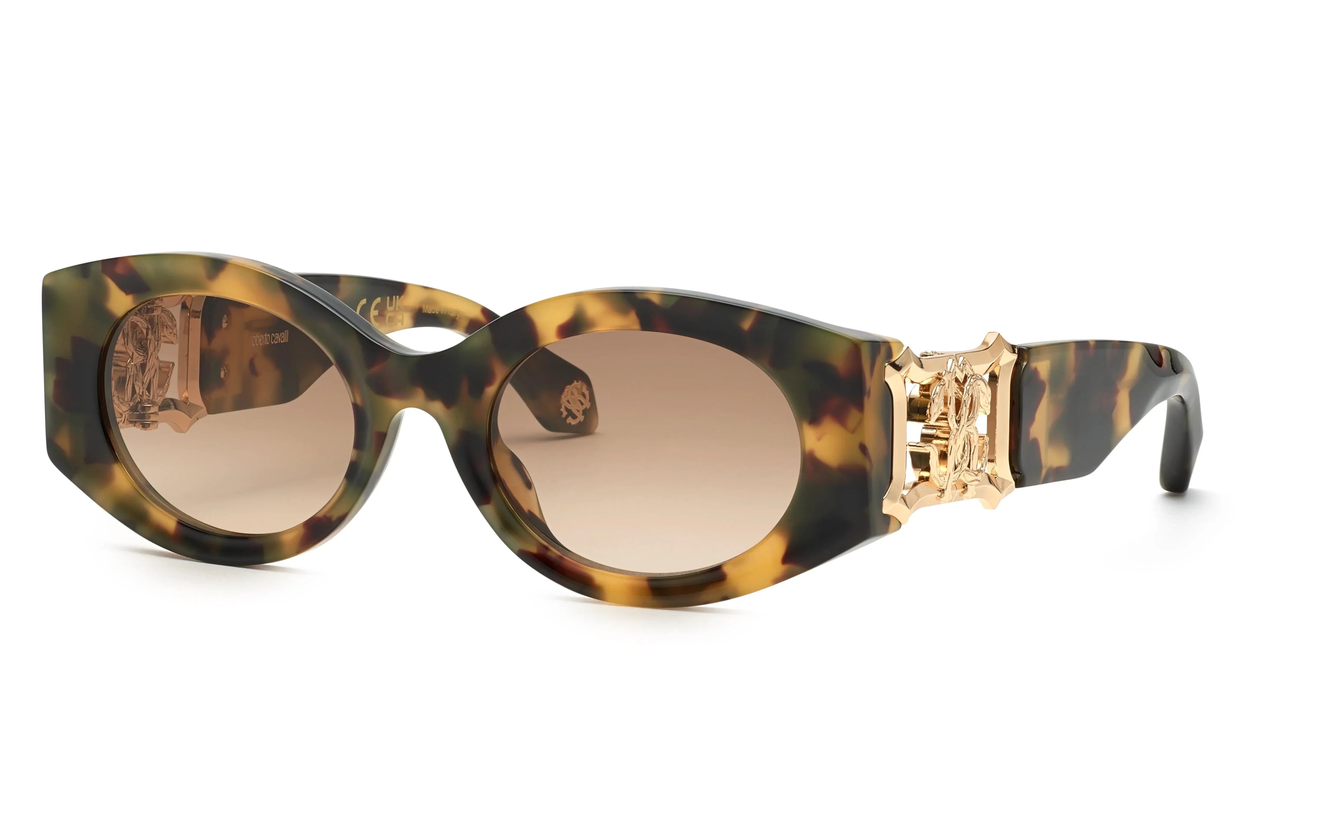 Roberto Cavalli | 064 | Shiny Vintage Havana - iKANDi Sunglasses