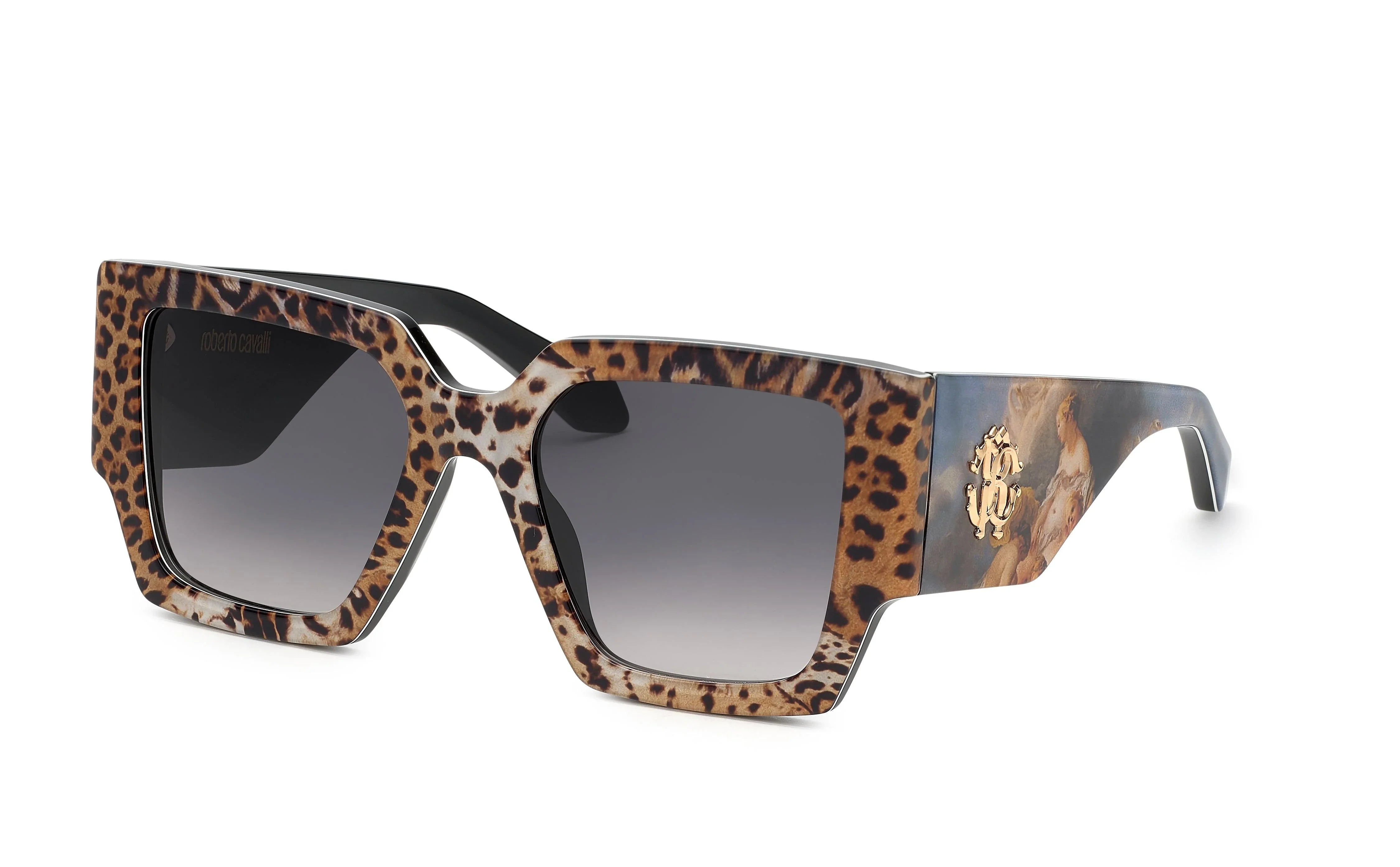 Roberto Cavalli | 067N | Leopard Black - iKANDi Sunglasses