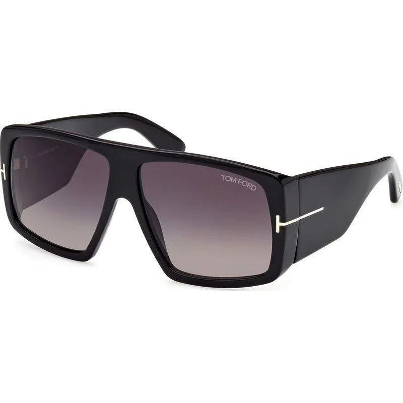 Tom Ford | 1036 Raven | Shiny Black - iKANDi Sunglasses