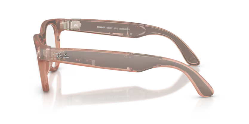Ray-Ban Meta Gen 2 | RW4013 Headliner | Matte peach Transition Grey