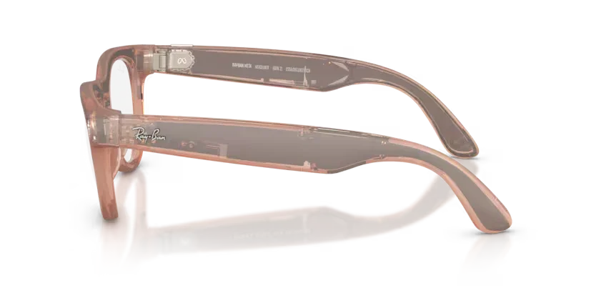 Ray-Ban Meta Gen 2 | RW4013 Headliner | Matte peach Transition Grey