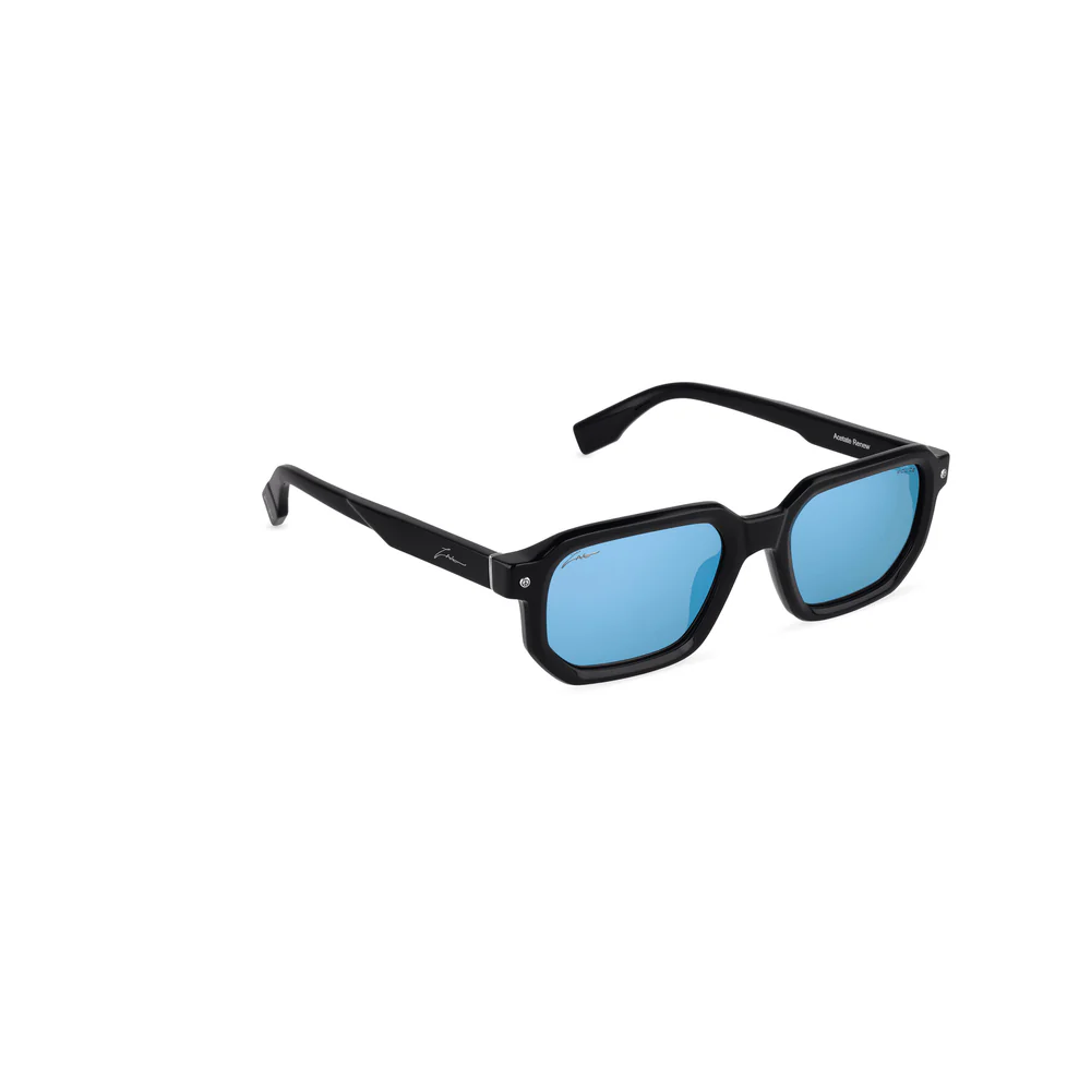 Police | SPLU82 | Zac Efron Signature Shiny Black Smoke Mirror Blue