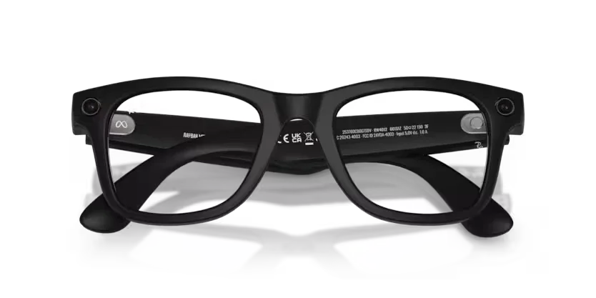 Ray-Ban Meta Gen 2 | RW4012 Wayfarer M | Matte Black Grey Transition