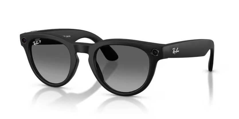 Ray-Ban Meta Gen 2 | RW4013 Headliner | Matte Black Gradient Graphite Polarised