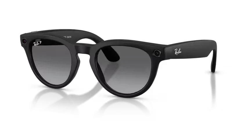 Ray-Ban Meta Gen 2 | RW4013 Headliner | Matte Black Gradient Graphite Polarised