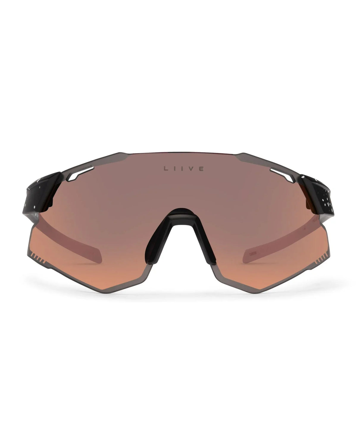 Liive | Pace X | Matte Black/Red Mirror