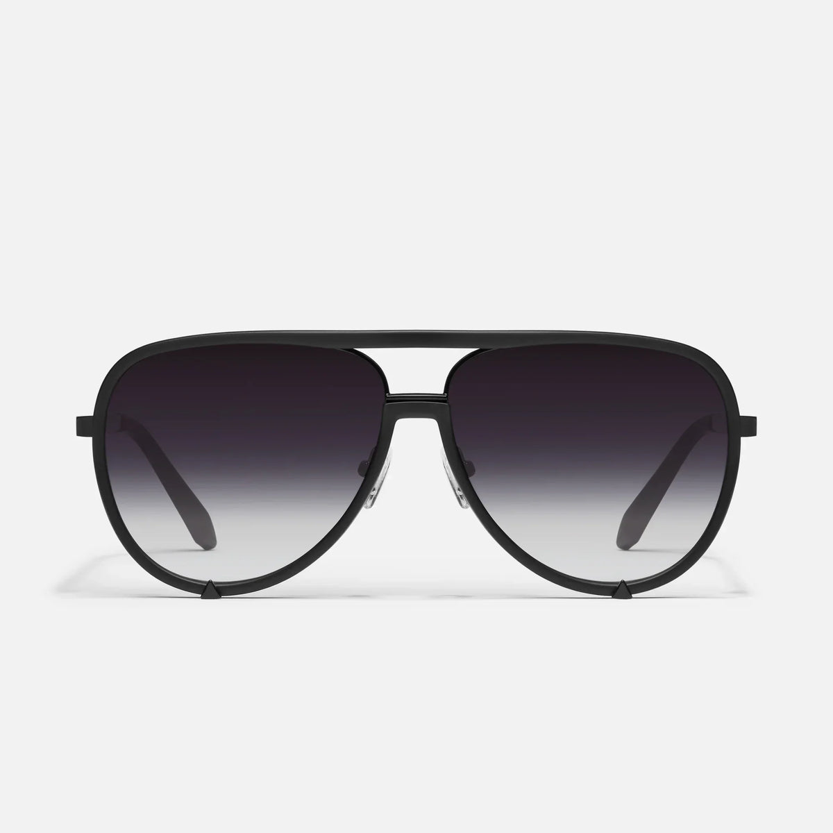 Quay | High Profile |Matte Black Black Fade
