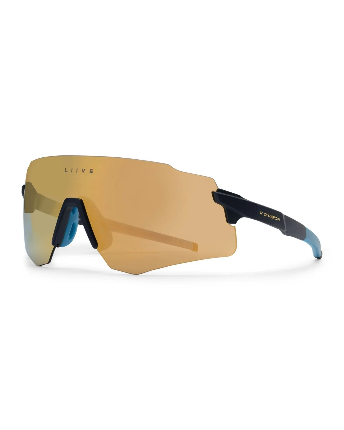 Liive | Flow X | Matte Navy/Gold mirror