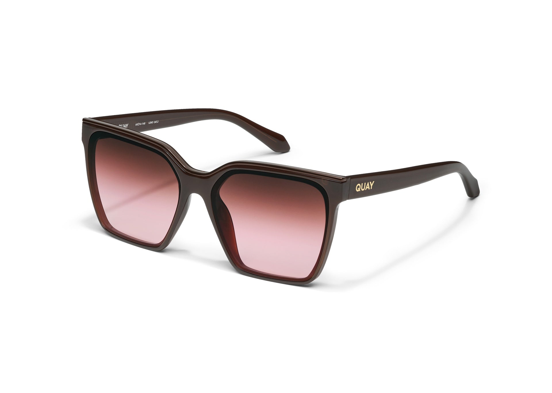 Quay | Level Up | Dark Brown Rouge Glow