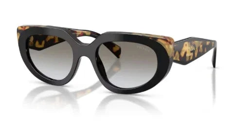 Prada | PRD02S | Black Tort Grey Gradient
