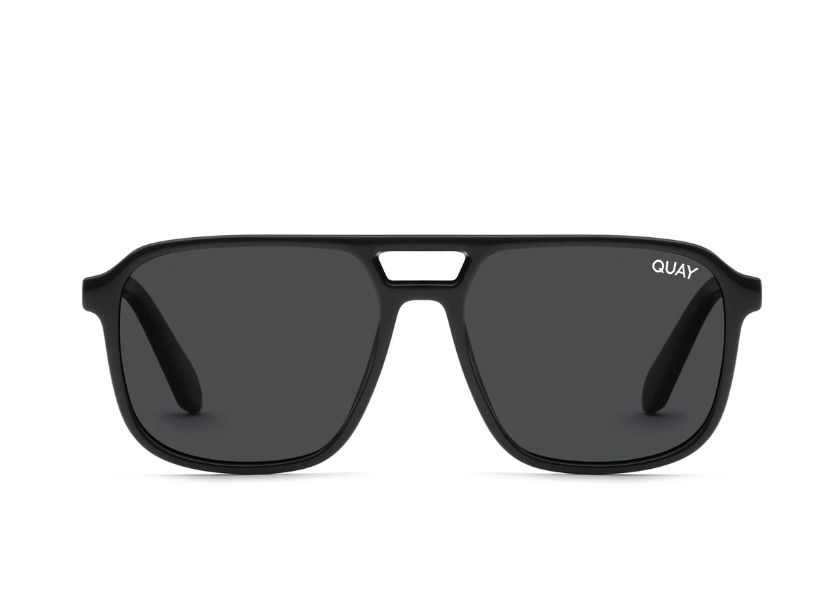 Quay | On The Fly | Black/Smoke Polarised