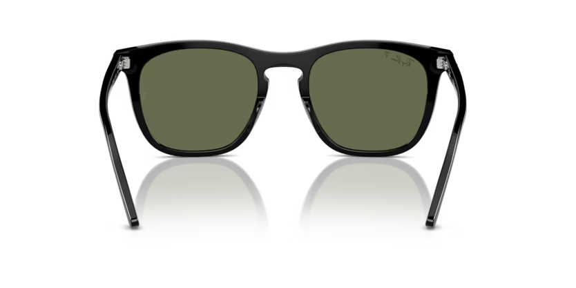 Ray-Ban | RB2210F | Black Green Polarised