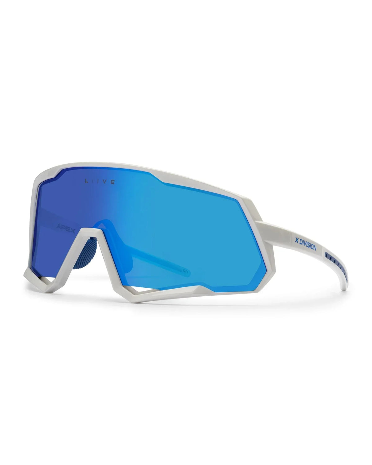 Liive | Apex X | White/Blue Mirror