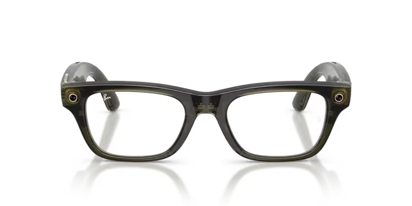 Ray-Ban Meta Gen 2 | RW7001 Blayzer Optics M | Transparent Dark Olive