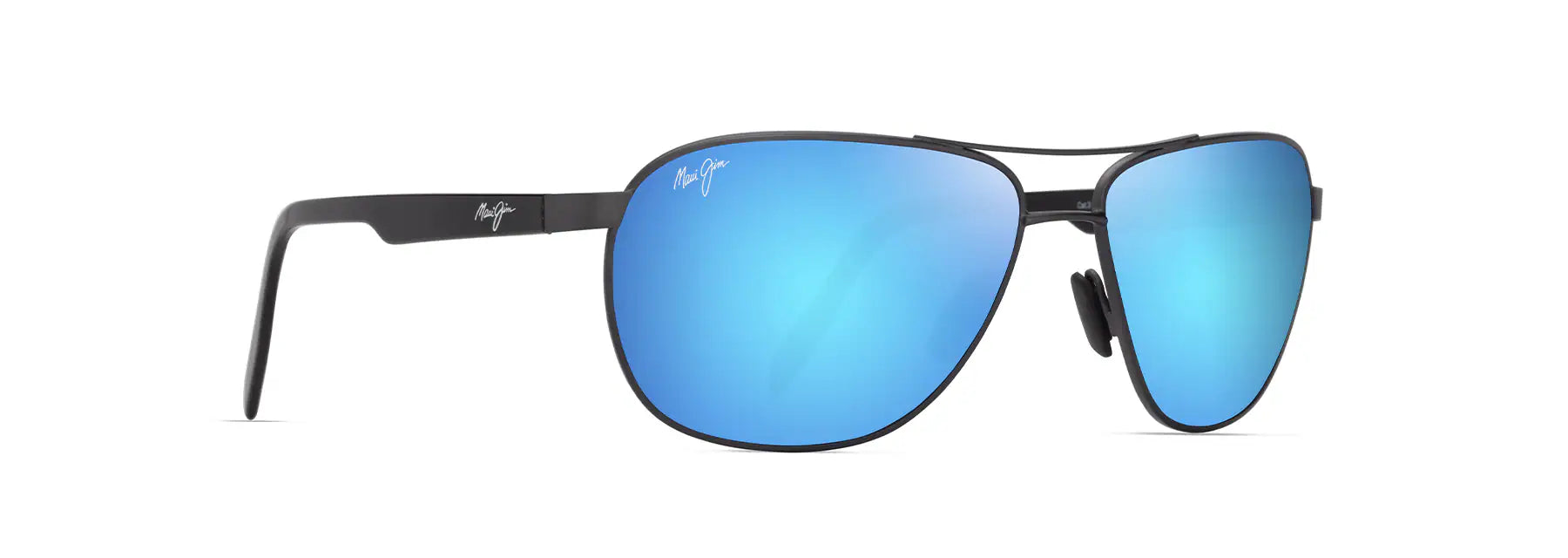 Maui Jim | B728 | Castles Matte Dark Ruthenium/Blue Hawaii