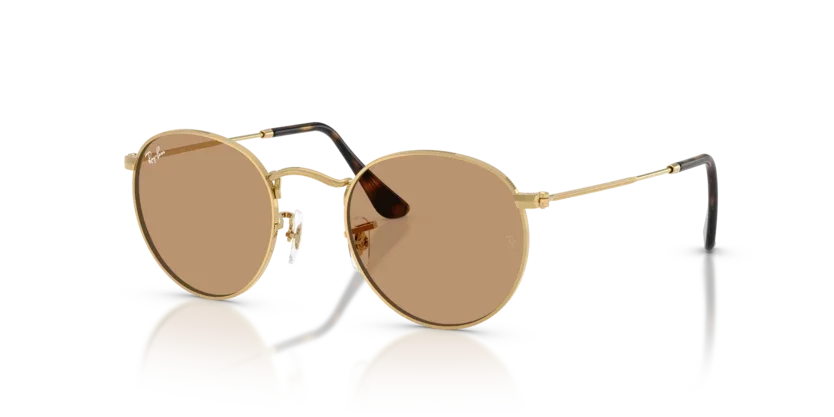 Ray-Ban | Round Metal RB3447 | Arista Brown