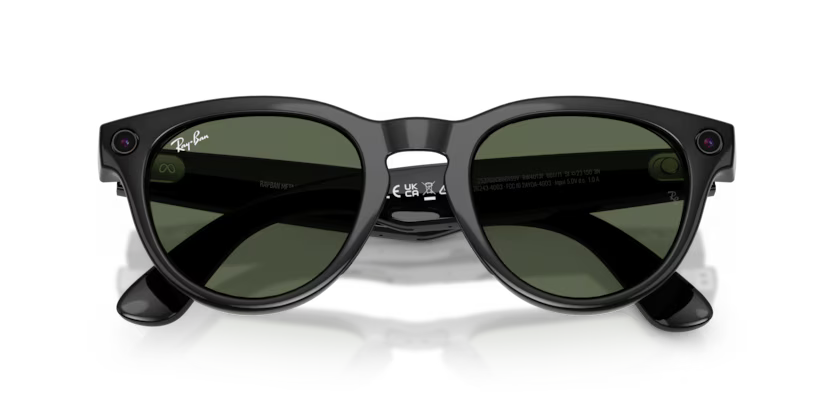 Ray-Ban Meta Gen 2 Headliner Low Bridge Fit Black