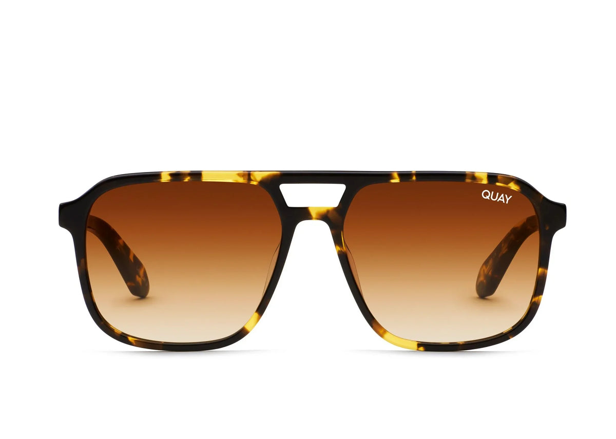 Quay | On The Fly | Shiny Yellow Tort/Orange Gradient