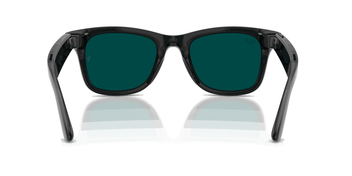 Ray-Ban Meta Gen 3 | RW4011 Wayfarer L | Transp. Black Transitions Aquamarine