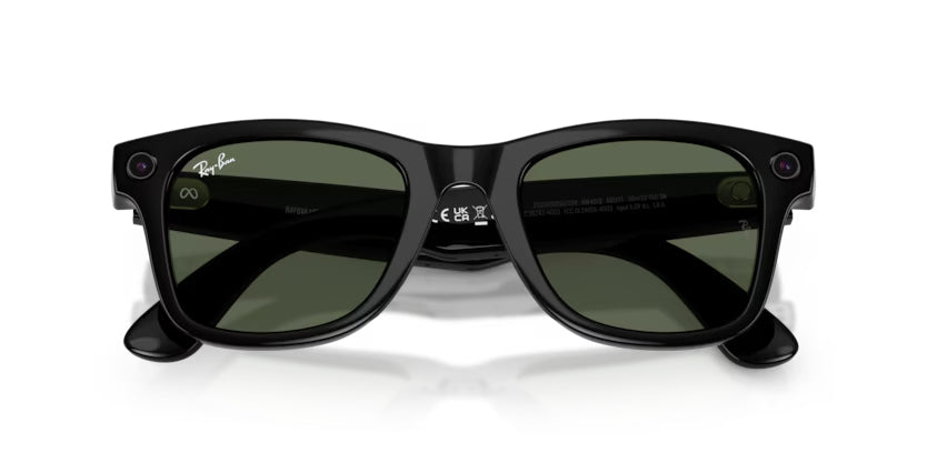 Ray-Ban Meta Gen 2 | RW4012 Wayfarer L | Black Green